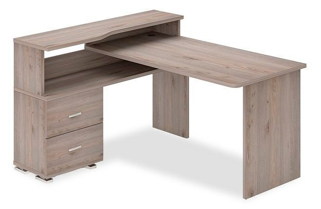 Фото Стол компьютерный Домино СР-620/140 C Н-ЛЕВ MER_SR-620_140_C_N-LEV - интернет-магазин МегаТерем в Москве