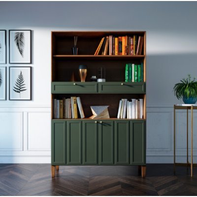 Стеллаж широкий двухстворча...