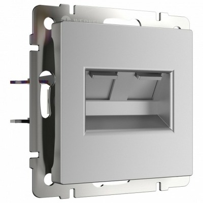 Розетка двойная Ethernet RJ-45 без рамки Werkel W118 1 W1181106 WRK_a051523