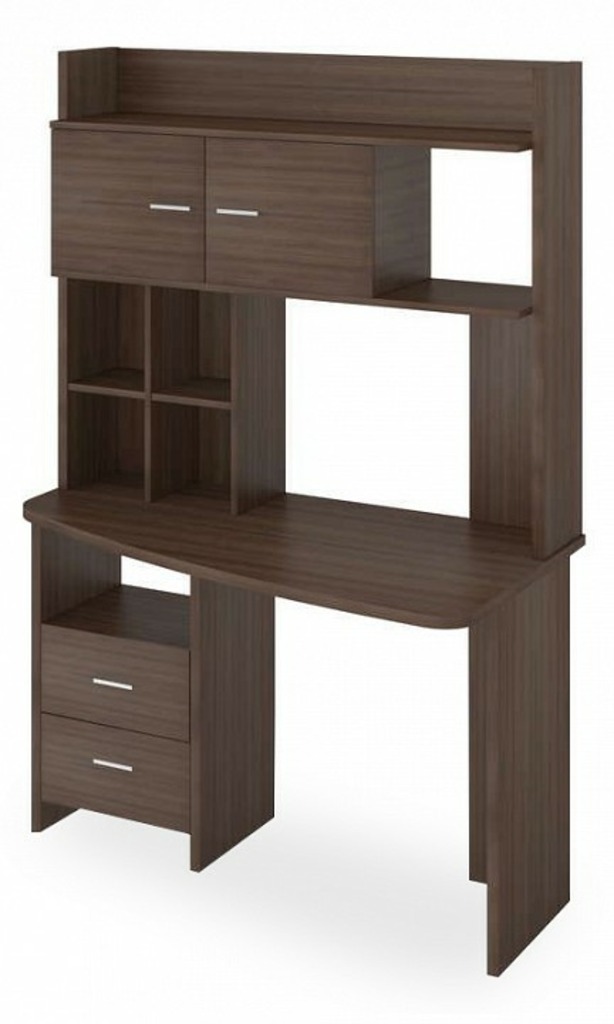 Фото Стол компьютерный Домино Lite СКЛ-Крл120+НКЛХ-120 MER_SKL-Krl120-NKLH-120_SH_PRAV - интернет-магазин МегаТерем в Москве