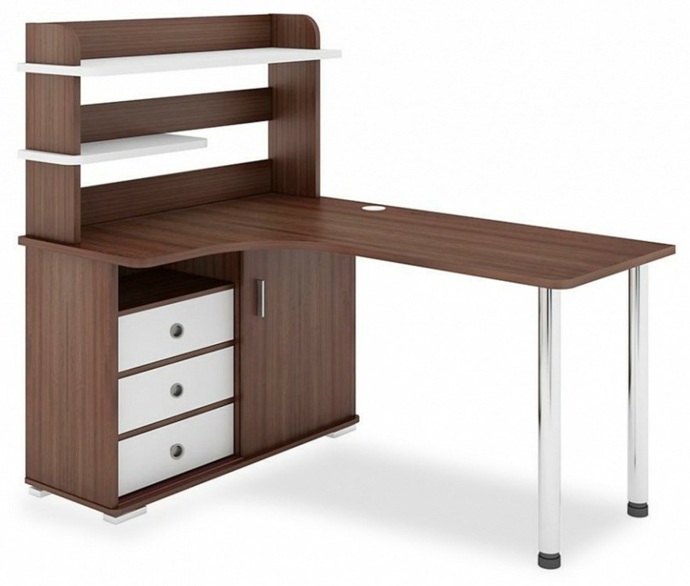 Фото Стол компьютерный СР-165М MER_SR-165M_SHBESH-LEV - интернет-магазин МегаТерем в Москве