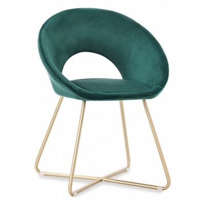 Стул Refuge зеленый, золотой HSBI_DC2124_green