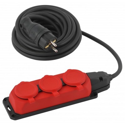 Удлинитель Эра  UK-3e-3x1,5...