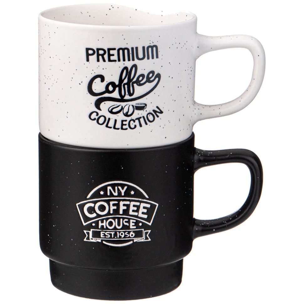 Фото Набор кружек lefard кофемания 2пр. 380мл (260-910)  - интернет-магазин МегаТерем в Москве