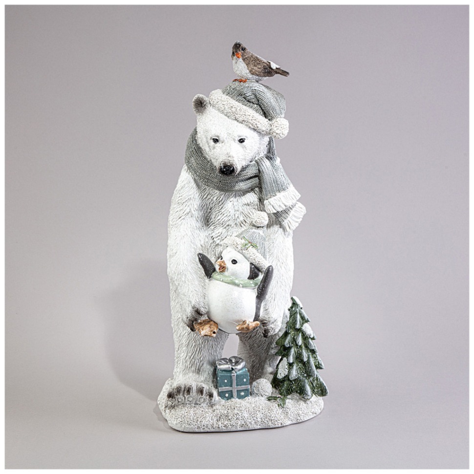 Фото Статуэтка мишка 16,5х18,5х36 см Lefard (121-115) - интернет-магазин МегаТерем в Москве