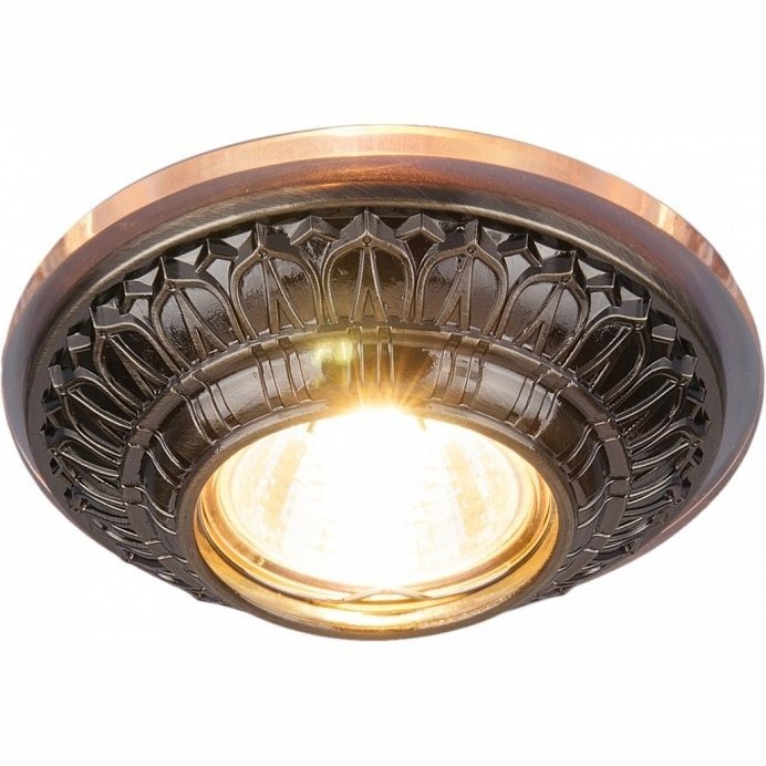 Фото Встраиваемый светильник Elektrostandard 6024 6024 MR16 SB бронза - интернет-магазин МегаТерем в Москве