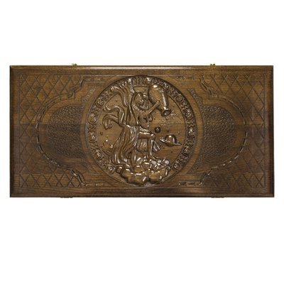 Нарды резные "Зодиак Водолей", Ustyan (28736)