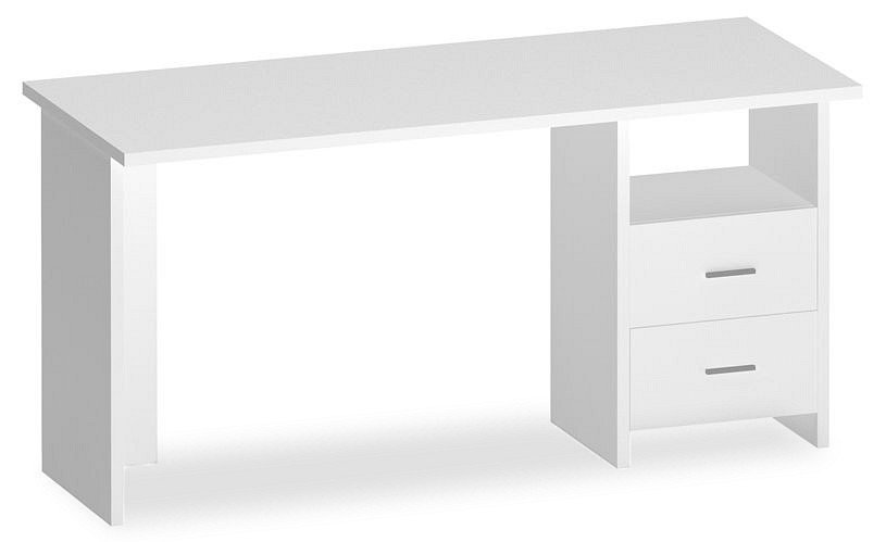 Фото Стол письменный Домино Lite СКЛ-Прям150 MER_SKL-Pryam150_BE - интернет-магазин МегаТерем в Москве