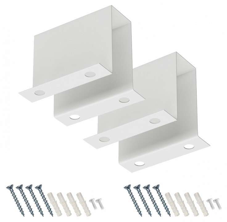 Фото Набор креплений для трека Denkirs Smart TR2105-WH DK_TR2105-WH - интернет-магазин МегаТерем в Москве