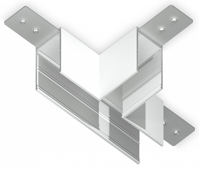 Фото Соединитель T-образный для треков накладных Ambrella Light GL GL1035 AMBR_GL1035 - интернет-магазин МегаТерем в Москве