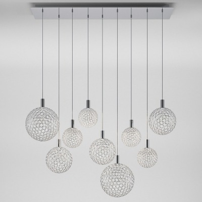 Подвесной светильник Eurosvet Gemini 90353/9 хром EV_a069039