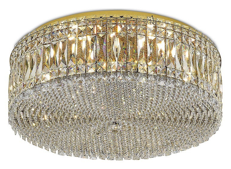 Фото Потолочная люстра Newport 8450 8459+3/PL gold NWP_M0068847 - интернет-магазин МегаТерем в Москве