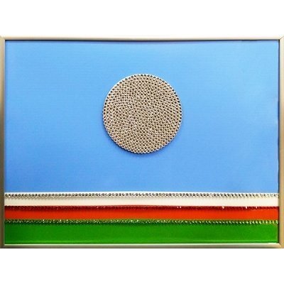 Картина Флаг Якутии с крист...