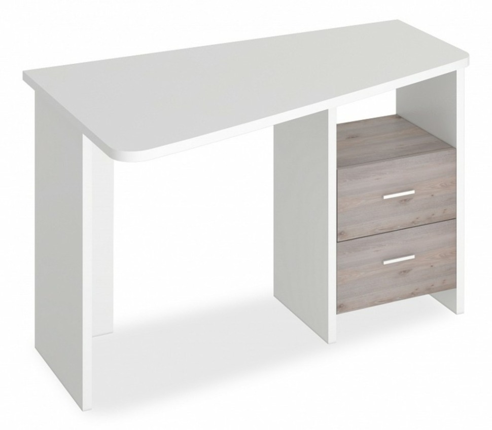 Фото Стол письменный Домино Лайт СКЛ-Трап120 MER_SKL-Trap120_BEN_LEV - интернет-магазин МегаТерем в Москве