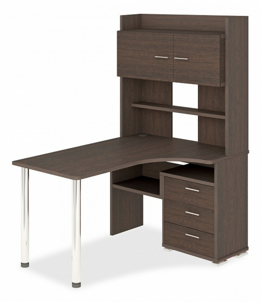 Фото Стол компьютерный Домино СР-133-130 MER_SR-133-V-PRAV - интернет-магазин МегаТерем в Москве