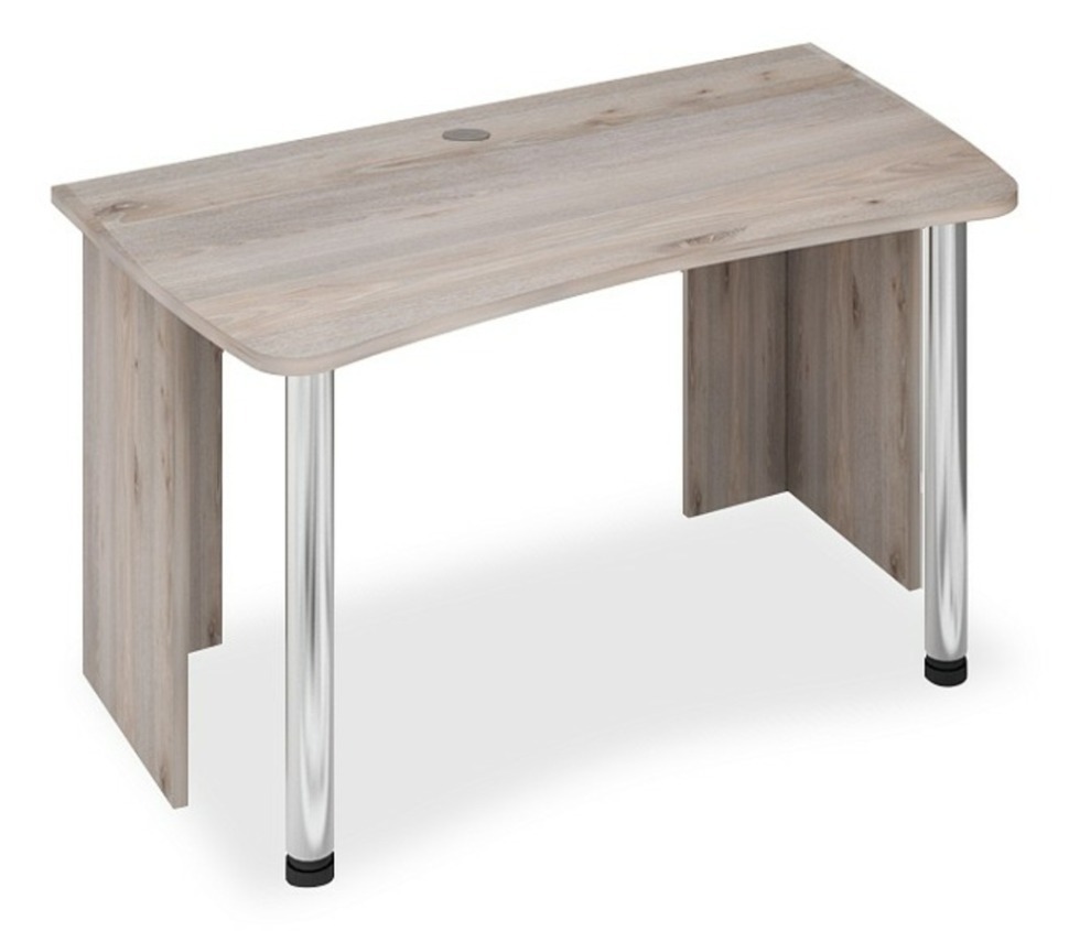 Фото Стол офисный Домино Лайт СКЛ-Софт140 MER_SKL-Soft140_N - интернет-магазин МегаТерем в Москве