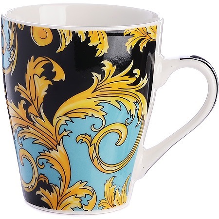 Фото Кружка 340 мл Вензеля Blue LORAINE (9-31225-2) - интернет-магазин МегаТерем в Москве