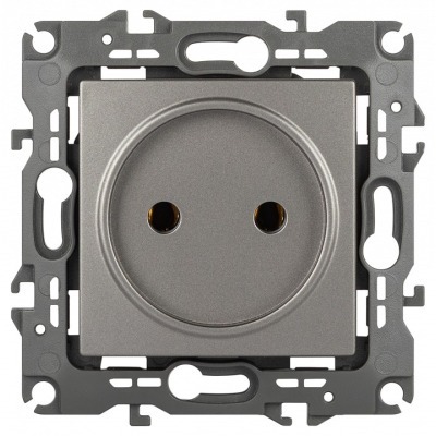 Розетка без заземления, без...