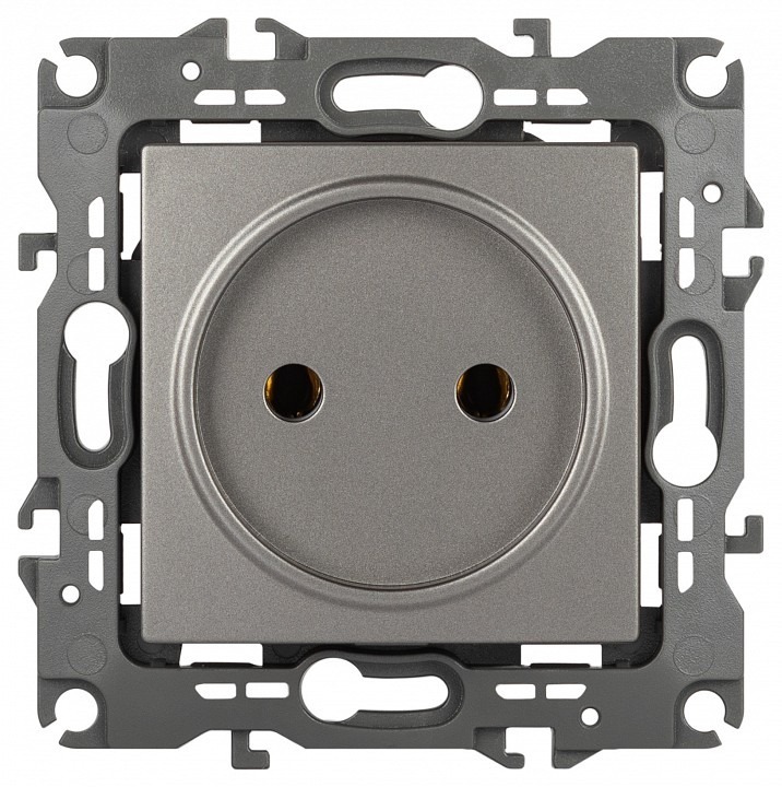 Фото Розетка без заземления, без рамки Эра Эра 12 12-2105-16 ER_B0065699 - интернет-магазин МегаТерем в Москве