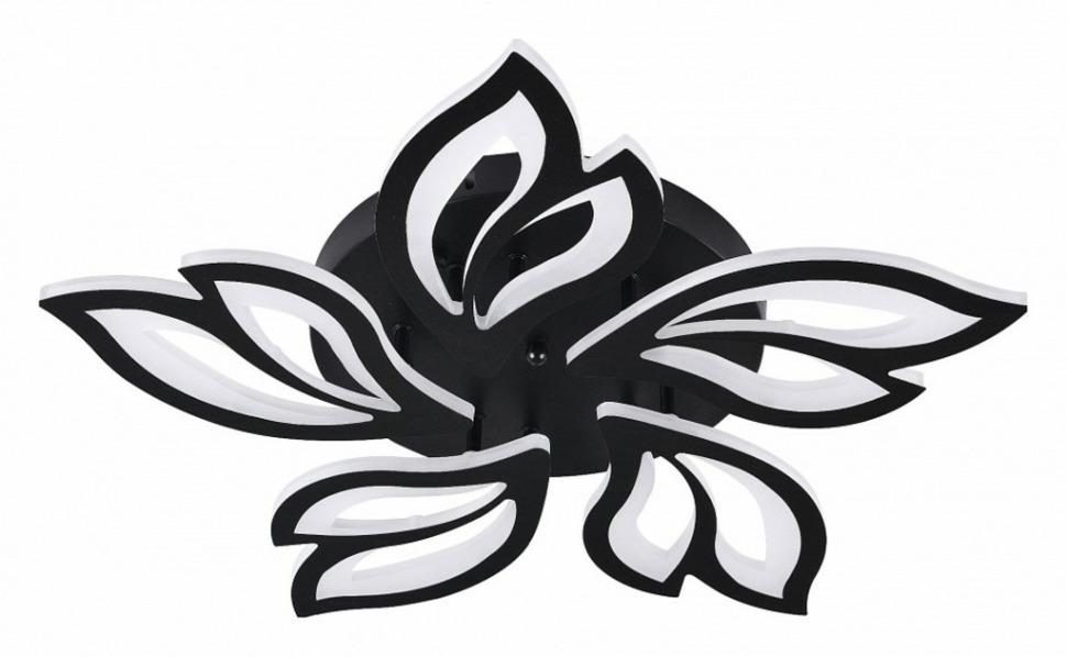 Фото Потолочная люстра Natali Kovaltseva High-Tech Led Lamps HIGH-TECH LED LAMPS 82006 BLACK KVL_43530 - интернет-магазин МегаТерем в Москве