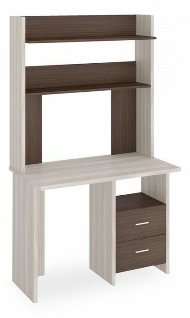 Фото Стол компьютерный Домино Lite СКЛ-Прям100+НКЛХ-100 MER_SKL-Pryam100-NKLH-100_KSH - интернет-магазин МегаТерем в Москве