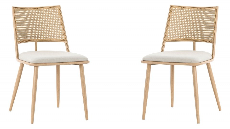 Фото Набор из 2 стульев Unity Echo HSBI_DC2245_beige_2 - интернет-магазин МегаТерем в Москве