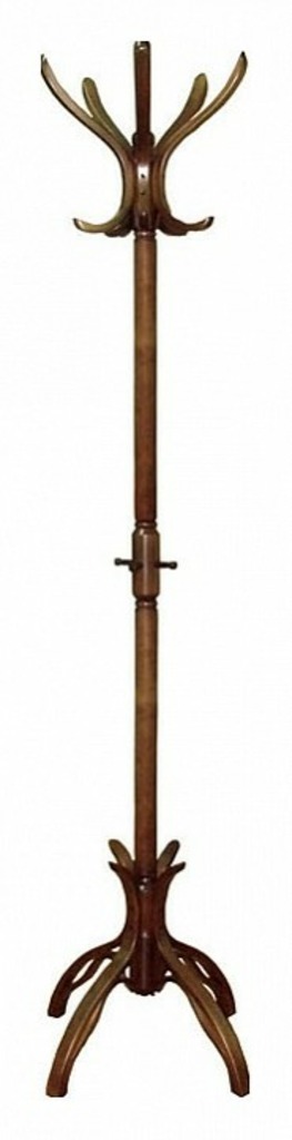 Фото Вешалка-стойка В-12Н темно-коричневая ML_V-12N_DARKBR - интернет-магазин МегаТерем в Москве