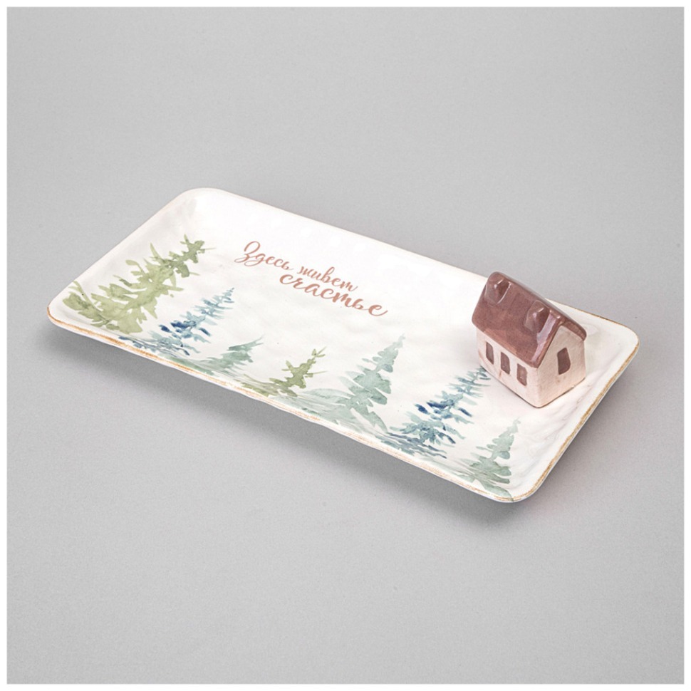 Фото Блюдо сервировочное коллекция chalet 25*13*6 см Lefard (230-501) - интернет-магазин МегаТерем в Москве