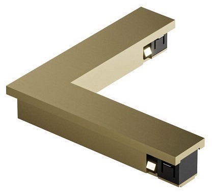 Фото Соединитель угловой L-образный для треков Denkirs SHINE BASE TR5723-SB DK_TR5723-SB - интернет-магазин МегаТерем в Москве