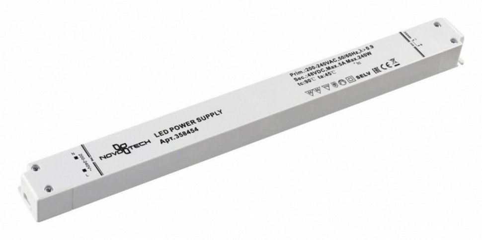 Фото Блок питания Novotech Flum 358454 NV_358454 - интернет-магазин МегаТерем в Москве