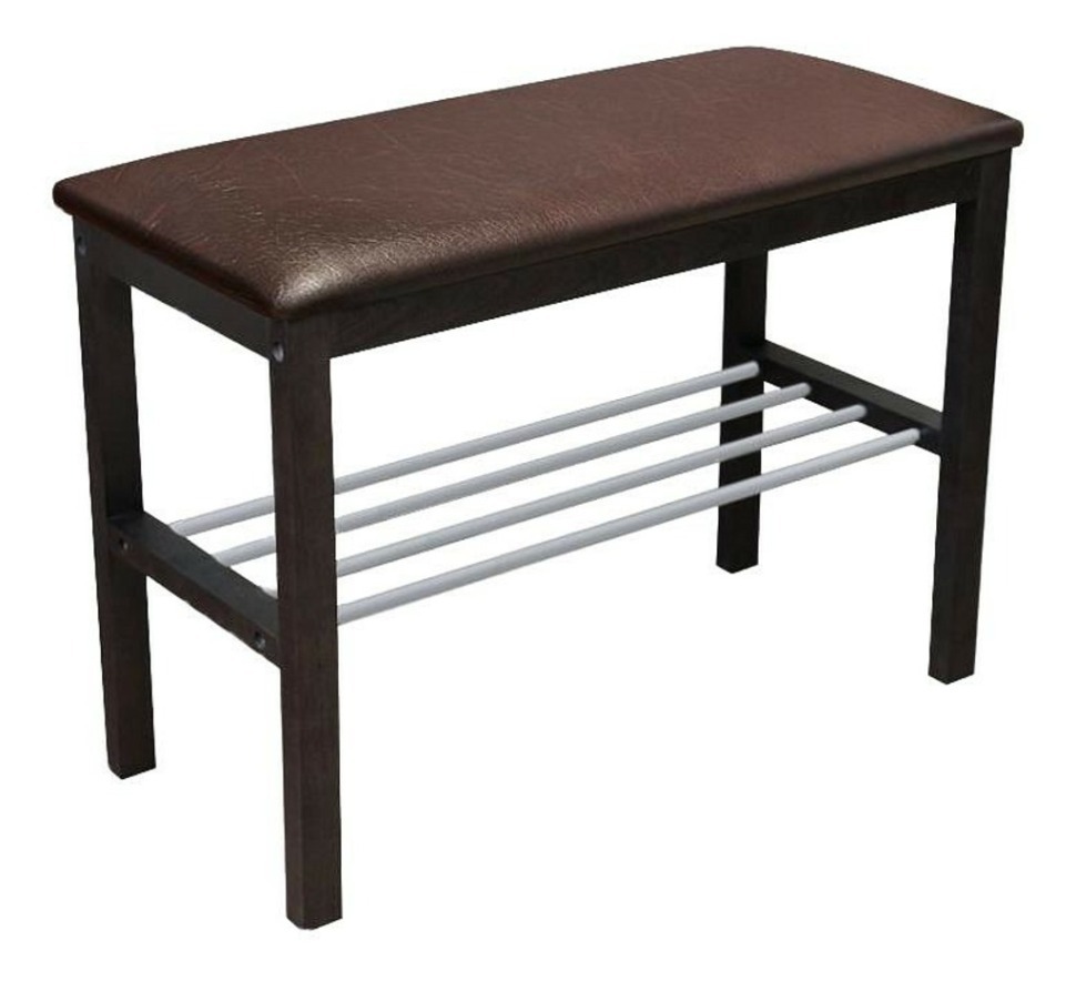 Фото Банкетка-стеллаж для обуви Альберо SHT-B2 She_563387 - интернет-магазин МегаТерем в Москве