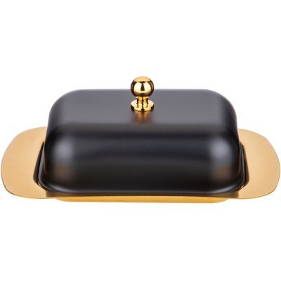 Масленка agness с металл. крышкой 19*12*7 см (912-036) 