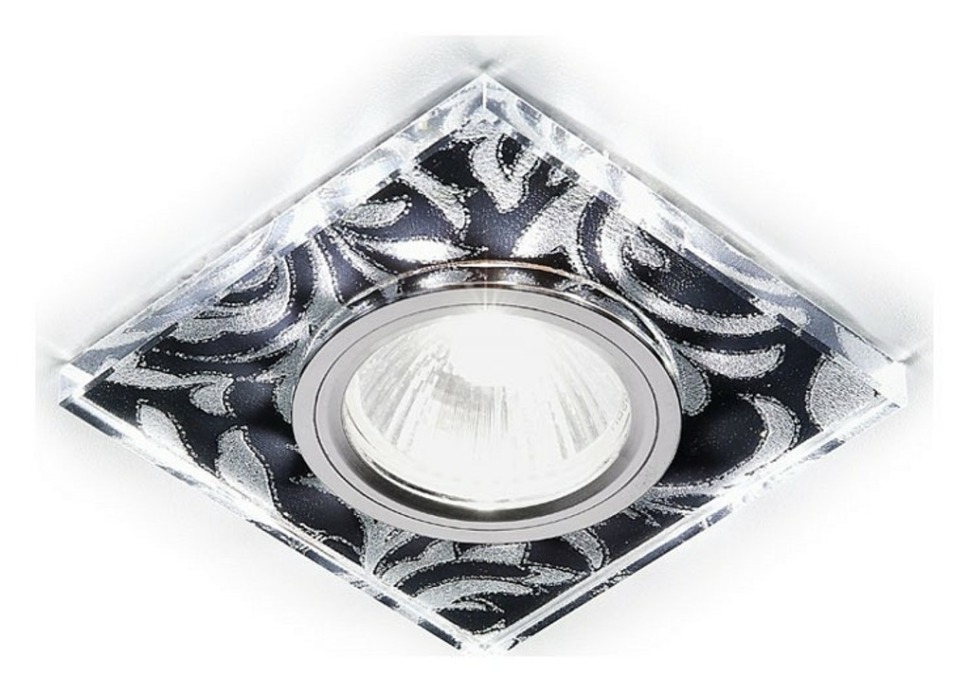 Фото Встраиваемый светильник Ambrella Light Led S234 S234 BK/CH/WH AMBR_S234_BK_CH_WH - интернет-магазин МегаТерем в Москве