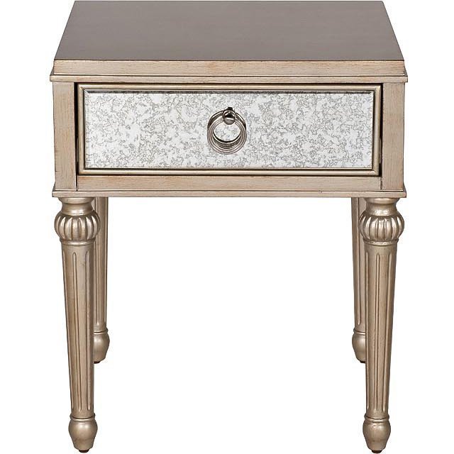 Фото Тумба с зерк. отделкой с ящиком 51*45*60см (TT-00002258) - интернет-магазин МегаТерем в Москве