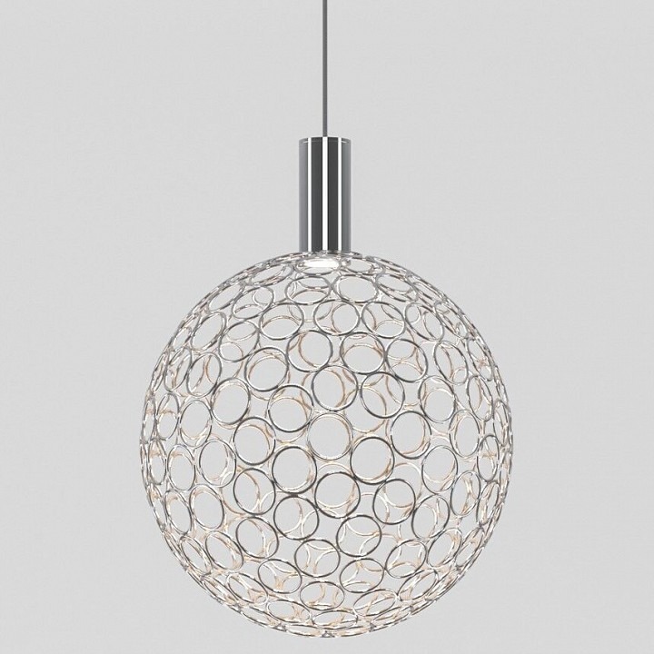 Фото Подвесной светильник Eurosvet Gemini 90353/1 хром EV_a069040 - интернет-магазин МегаТерем в Москве