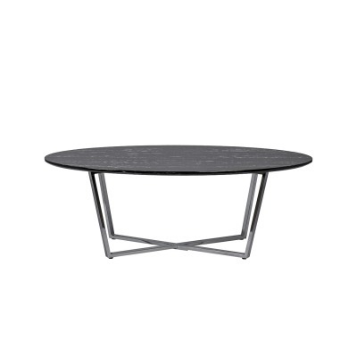 Стол журнальный овальный че...