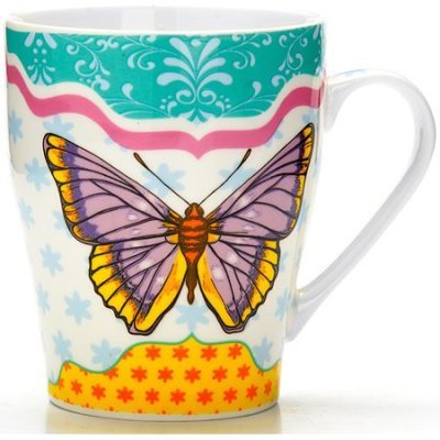 Кружка 340 мл Бабочка LORAINE (24454)