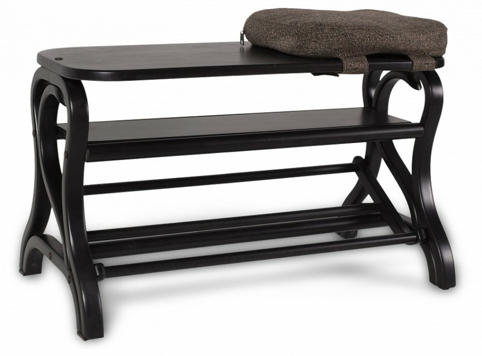 Фото Банкетка-стеллаж для обуви Диана ML_006523 - интернет-магазин МегаТерем в Москве