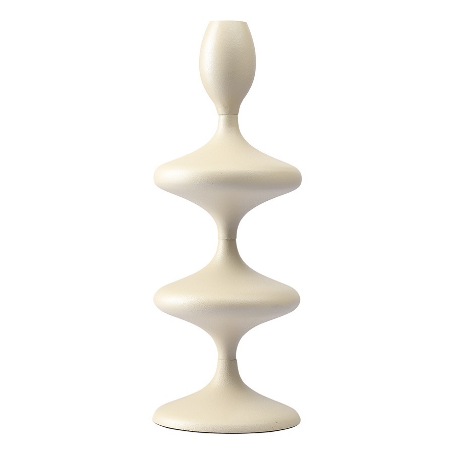 Фото Подсвечник vivlend, 29 см, бежевый (77326) - интернет-магазин МегаТерем в Москве