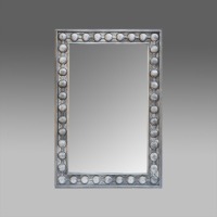 Зеркало Форд DTR2108, металл, зеркало, chrom, ROOMERS FURNITURE Зеркало Форд DTR2108, металл, зеркало, chrom, ROOMERS FURNITURE