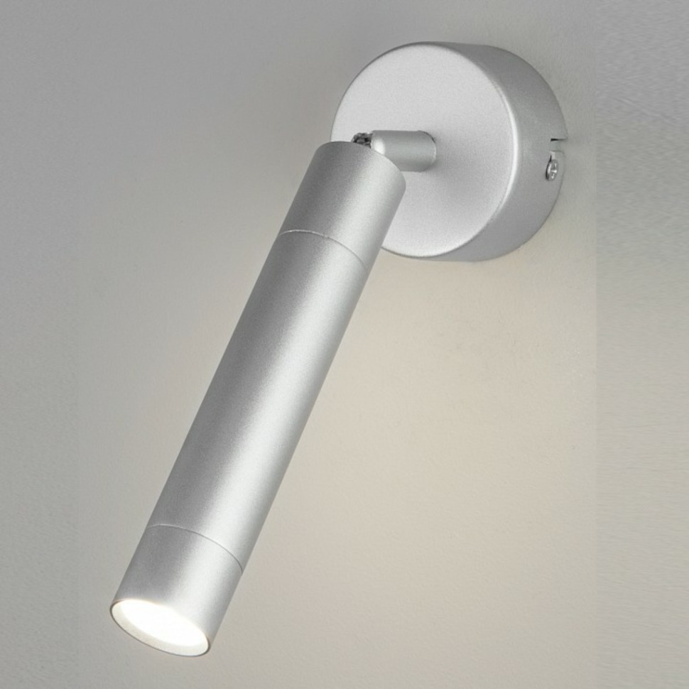 Фото Спот Eurosvet Strong 20084/1 LED серебро EV_a047506 - интернет-магазин МегаТерем в Москве