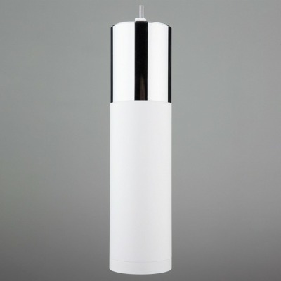 Подвесной светильник Eurosvet Double Topper 50135/1 LED хром/белый EV_84444