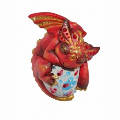 Картина Красный дракон с кр...