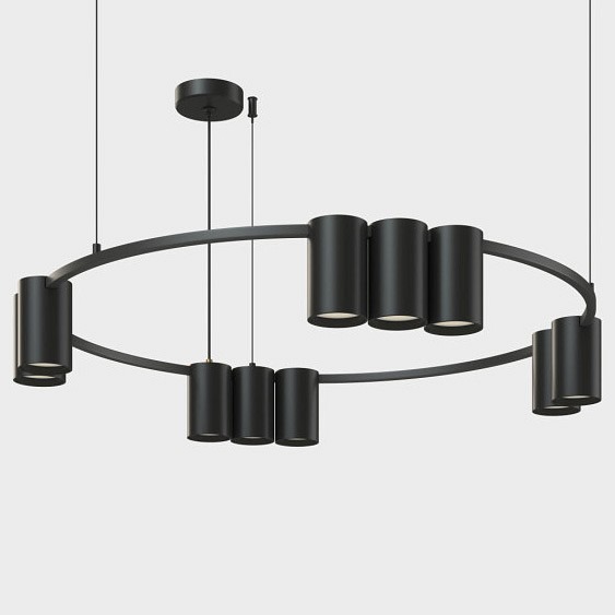 Фото Подвесная люстра Denkirs Orbit DK4065-BK DK_DK4065-BK - интернет-магазин МегаТерем в Москве