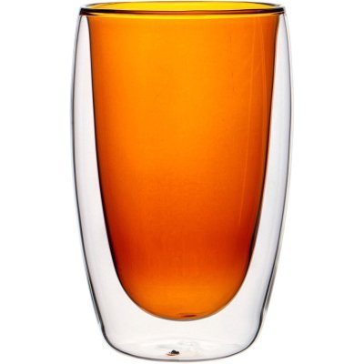 Стакан с двойными стенками "double-wall" 450 мл. диаметр=8,5 см. высота=14,5 см Agness (249-211)