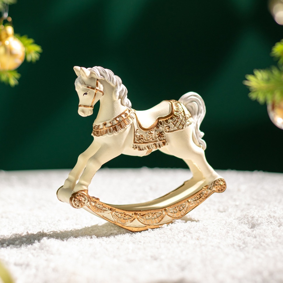 Фото Статуэтка конь-качалка 12х3х11,5 см Lefard (146-2220) - интернет-магазин МегаТерем в Москве