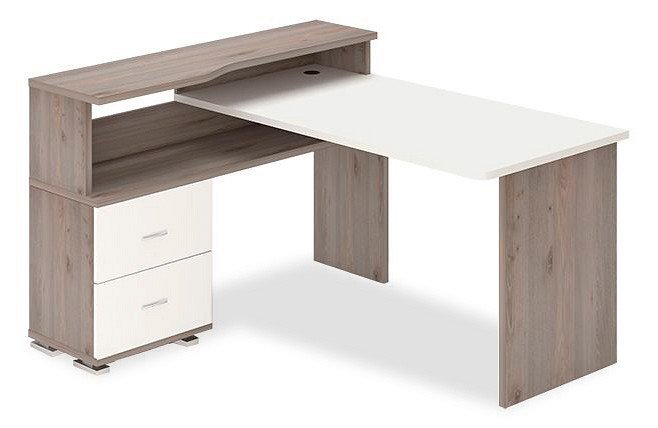 Фото Стол компьютерный Домино СР-620/140 C НБЕБЕ-ЛЕВ MER_SR-620_140_C_NBEBE-LEV - интернет-магазин МегаТерем в Москве