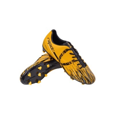 БЕЗ УПАКОВКИ Бутсы футбольные JÖGEL Rapido FG Yellow/black (2131928)