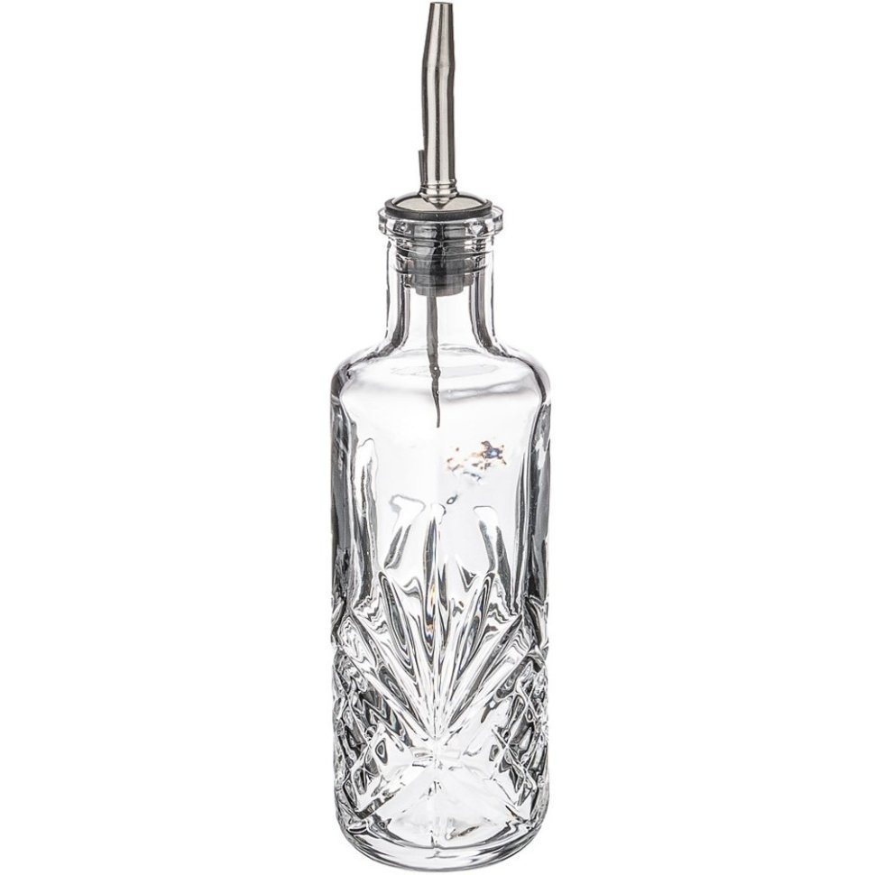 Фото Бутылка для масла/уксуса 220 мл. 6*6 см. высота=17.5 см. коллекция muza Lefard (355-295) - интернет-магазин МегаТерем в Москве