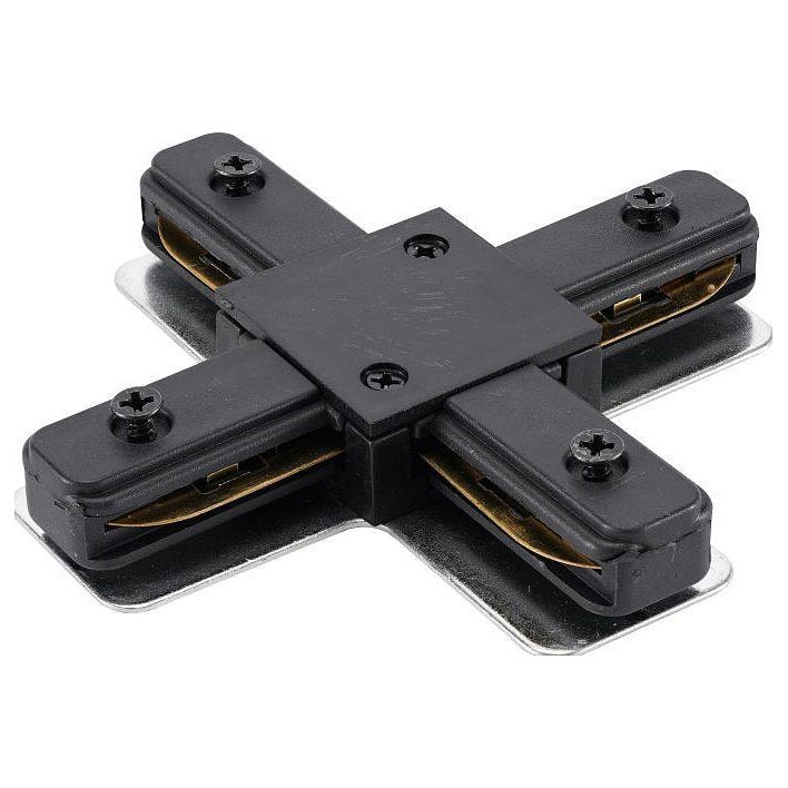 Фото Соединитель X-образный для треков Lucia Tucci LTP LTP-CN001X-B LT_LTP-CN001X-B - интернет-магазин МегаТерем в Москве